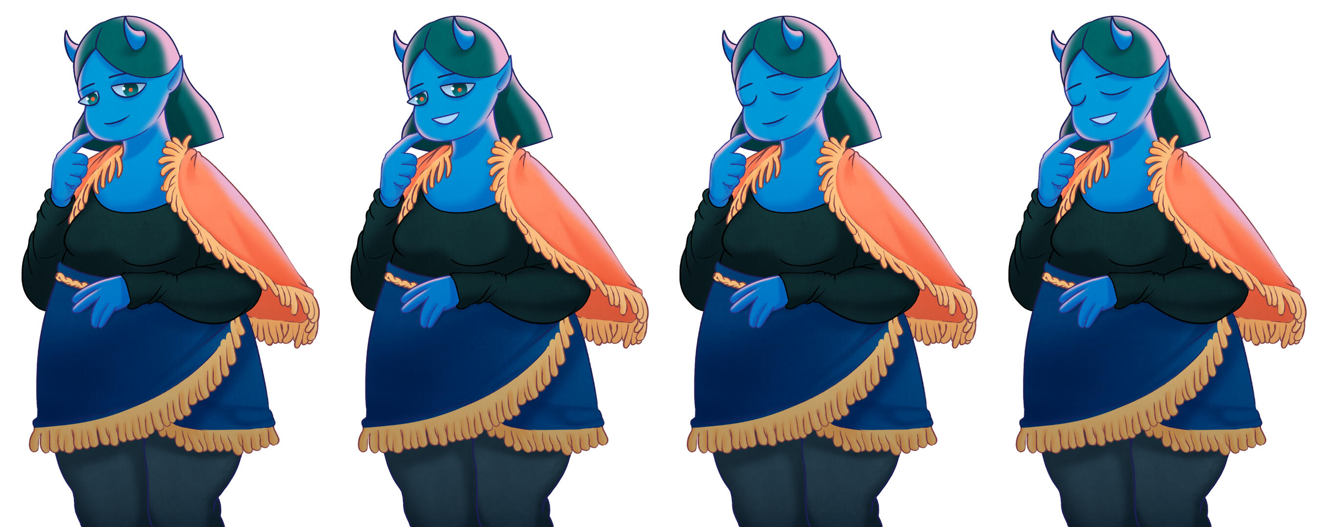 onigirlmascot_poses onigirlmascot_poses